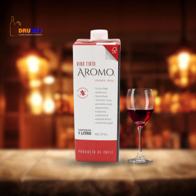 Vino Aromo tinto 1 Lt. Tetra