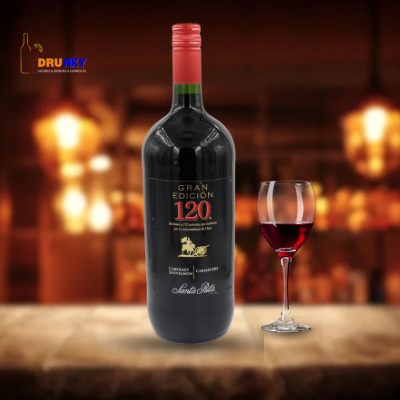 Vino 120 Blend Cabernet-Carmenere 1.5 Lts. Botellón