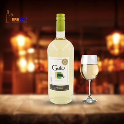 Vino Gato Blanco 1.5 Lts. Botellón