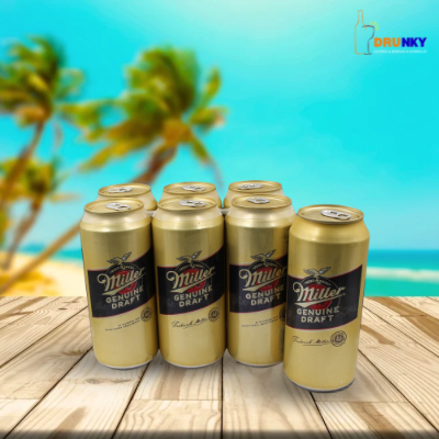 Cerveza Miller lata 470cc six pack