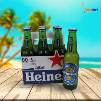 Cerveza Heineken cero 330cc six pack