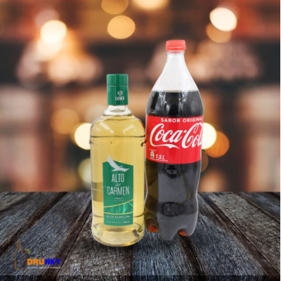 Promo Alto Litro + Bebida 1.5 Lts + Hielo