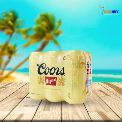 Cerveza Coors lata 470cc Six Pack