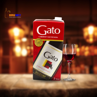 Vino gato Cabernet Sauvignon 2 Lts. Tetra