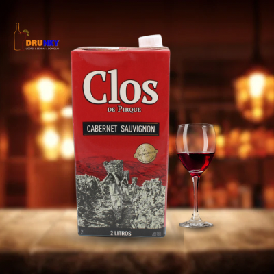 Vino Clos de Pirque Cabernet Sauvignon 2 Lts. Tetra