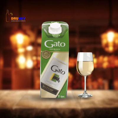 Vino Gato Blanco 1 Lt. Tetra