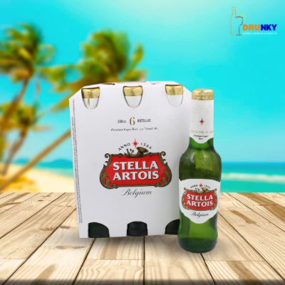 Cerveza Stella Artois 330cc six pack