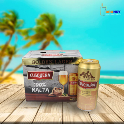Cerveza Cusqueña Lata 470cc six pack