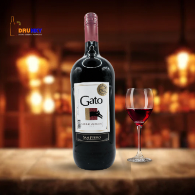 Vino Gato Cabernet Sauvignon 1.5 Lts. Botellón